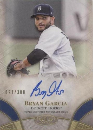 2021 Topps Tier One - Bryan Garcia #BOA-BGA