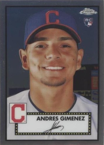 2021 Topps Chrome Platinum Anniversary - Andres Gimenez #66