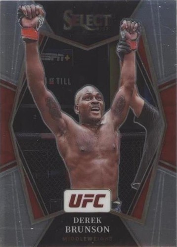 2022 Panini Select UFC - Derek Brunson #114