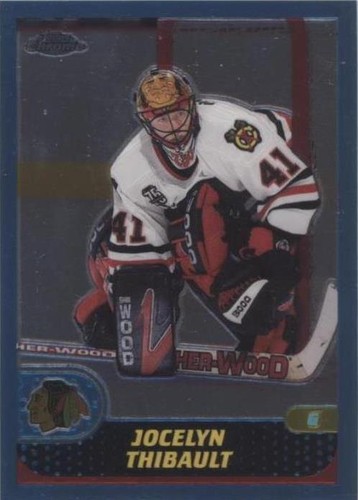 2001-02 Topps Chrome - Jocelyn Thibault #126