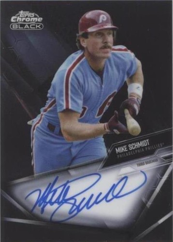 2021 Topps Chrome Black - Mike Schmidt #CBA-MS