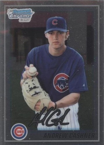 2010 Bowman Chrome - Andrew Cashner #BCP5