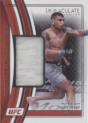 2023 Panini Immaculate Collection UFC - Alex Perez #FN-APZ