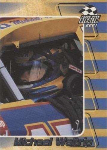 2001 Press Pass Stealth - Michael Waltrip #18