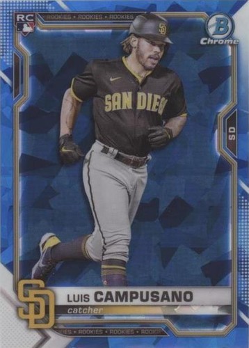 2021 Bowman Chrome Sapphire Edition - Luis Campusano #37