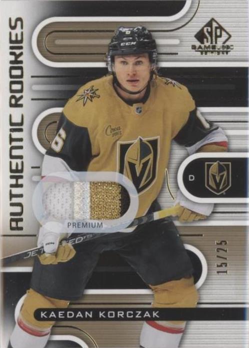 2022-23 Upper Deck SP Game Used - Kaedan Korczak #159