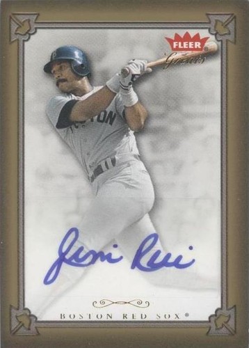 2004 Fleer Greats of the Game - Jim Rice #GBA-JR