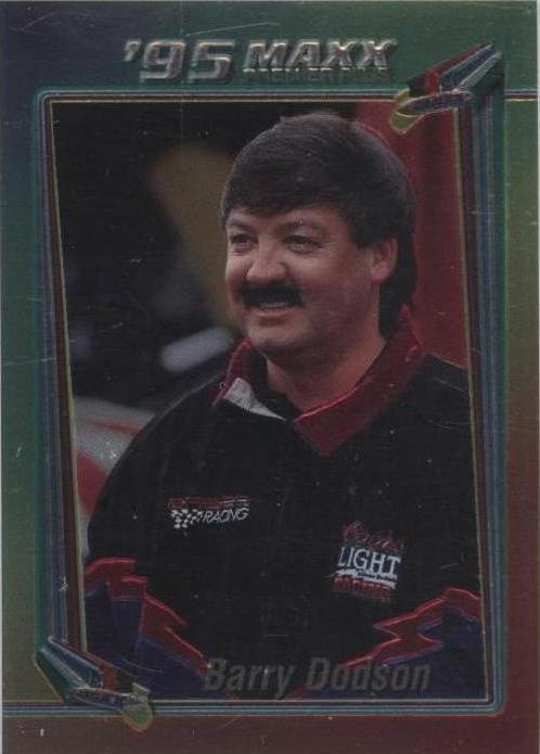 1995 Maxx Premier Plus Chromium - Barry Dodson #130