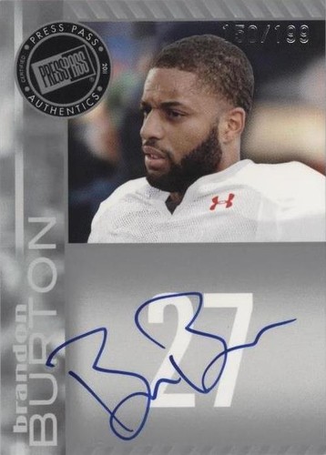 2011 Press Pass Brandon Burton #PPS-BB