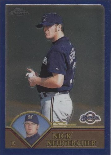 2003 Topps Chrome - Nick Neugebauer #180
