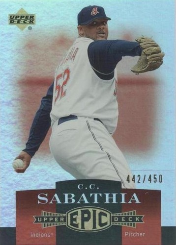 2006 Upper Deck Epic - C.C. Sabathia #73