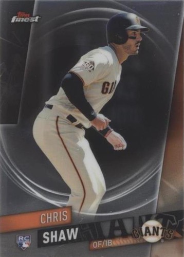 2019 Topps Finest - Chris Shaw #71