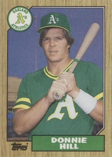 1987 Topps - Donnie Hill #339