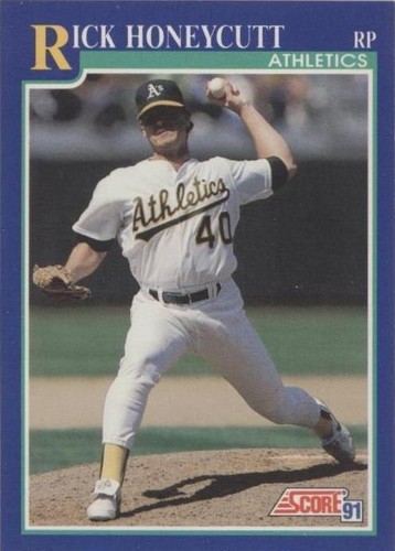 1991 Score - Rick Honeycutt #539
