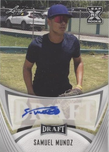 2021 Leaf Draft - Samuel Munoz #BA-SM1