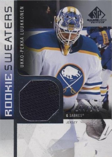 2021-22 Upper Deck SP Game Used - Ukko-Pekka Luukkonen #RS-UL