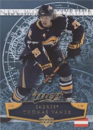 2007-08 Upper Deck MVP - Thomas Vanek #NW10