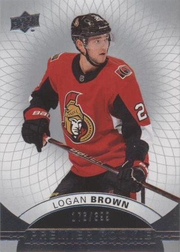 2017-18 Upper Deck Premier - Logan Brown #63