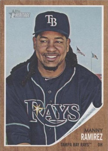 2011 Topps Heritage - Manny Ramirez #87