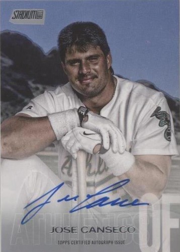 2018 Topps Stadium Club - Jose Canseco #SCA-JC