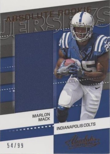 2017 Panini Absolute Marlon Mack #40