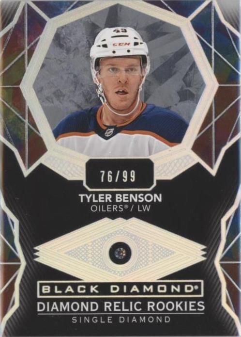 2020-21 Upper Deck Black Diamond - Diamond Relic Rookie Gems Single ...