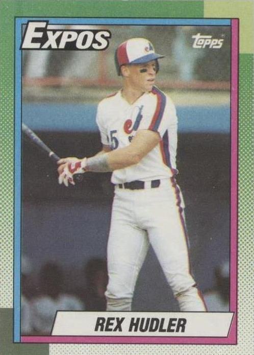 1990 Topps - Rex Hudler #647