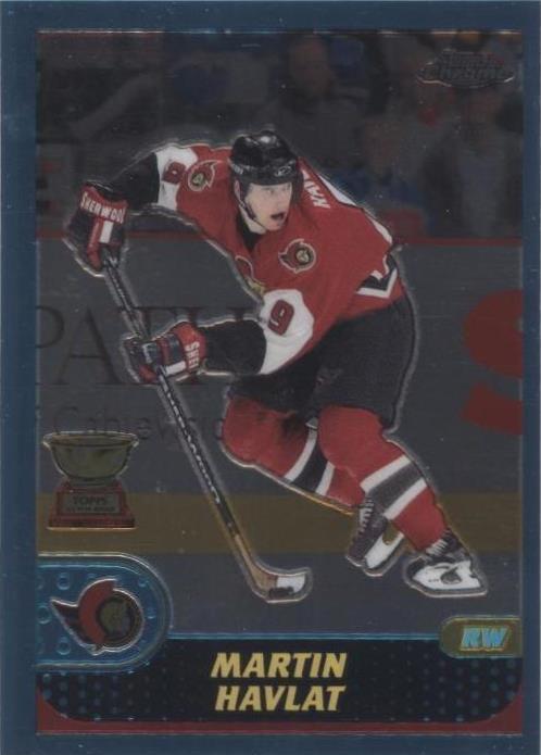 2001-02 Topps Chrome - Martin Havlat #93