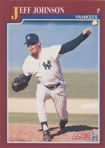 1991 Score Rookie & Traded - Jeff Johnson #110T