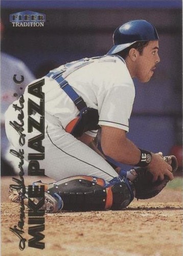 ミュージック '99 Fleer Brilliants Pulsars Mike Piazza 1999 Fleer Brilliants Shining Stars #7SS Mike Piazza 053-N