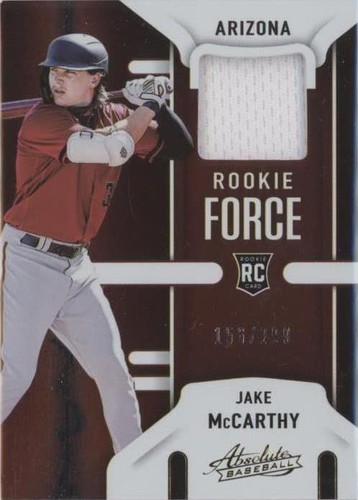 2022 Panini Absolute - Jake McCarthy #RF-JM
