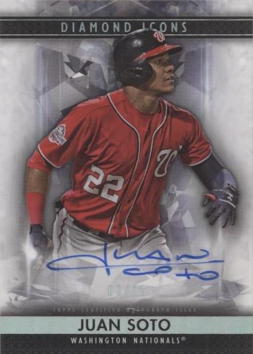 2019 Topps Diamond Icons - Juan Soto #AC-JSO