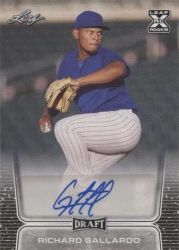 2020 Leaf Draft - Richard Gallardo #BA-RG3
