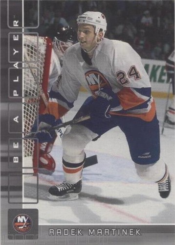 2001-02 In the Game Be A Player Memorabilia - Radek Martinek #384