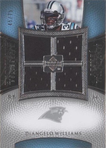 2007 Upper Deck Exquisite Collection DeAngelo Williams #XXL-DW