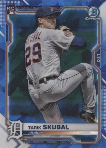 2021 Bowman Chrome Sapphire Edition - Tarik Skubal #28