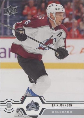 2019-20 Upper Deck - Erik Johnson #385