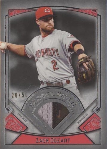 2017 Topps Museum Collection - Zack Cozart #MR-ZC