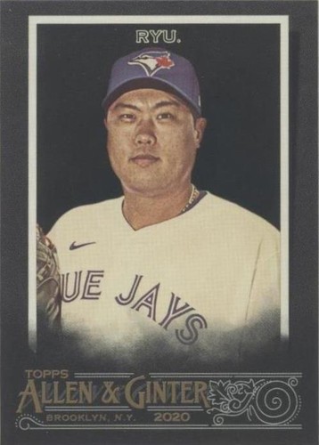 2020 Topps Allen & Ginter's X - Hyun-jin Ryu #292