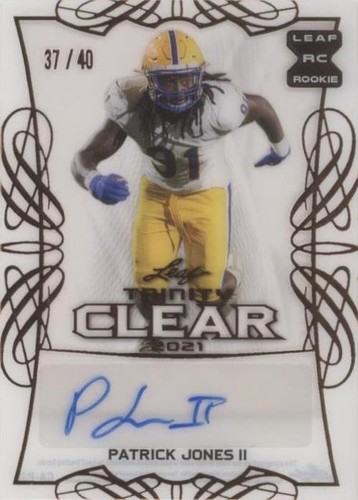 2021 Leaf Trinity Patrick Jones II #CA-PJ2