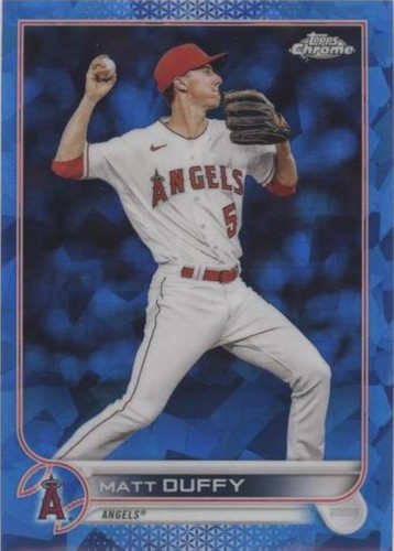 2022 Topps Chrome Update Series Sapphire Edition - Matt Duffy #US111
