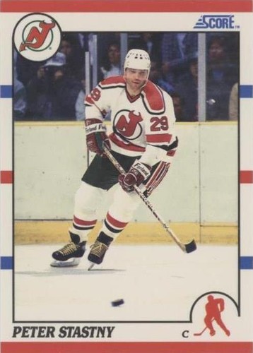 1990-91 Score 100 Hottest Players and Rising Stars - Peter Stastny #48