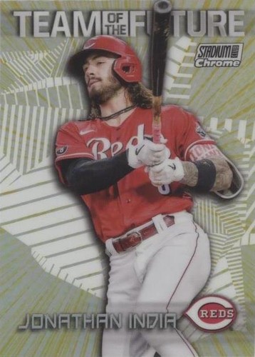 2022 Topps Stadium Club Chrome - Jonathan India #TOF-5