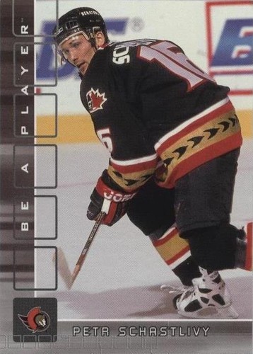2001-02 In the Game Be A Player Memorabilia - Petr Schastlivy #120