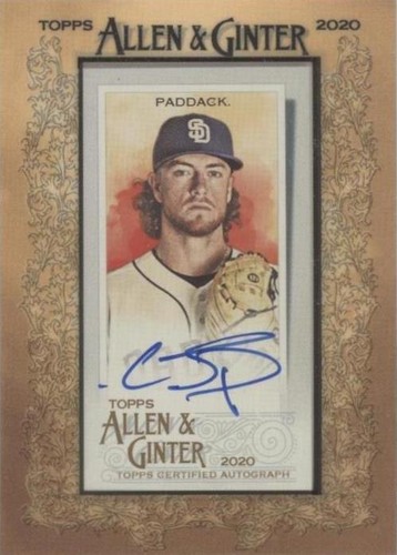 2020 Topps Allen & Ginter's - Chris Paddack #MA-CP
