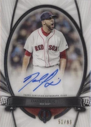 2017 Topps Tribute - David Price #TTM-DP