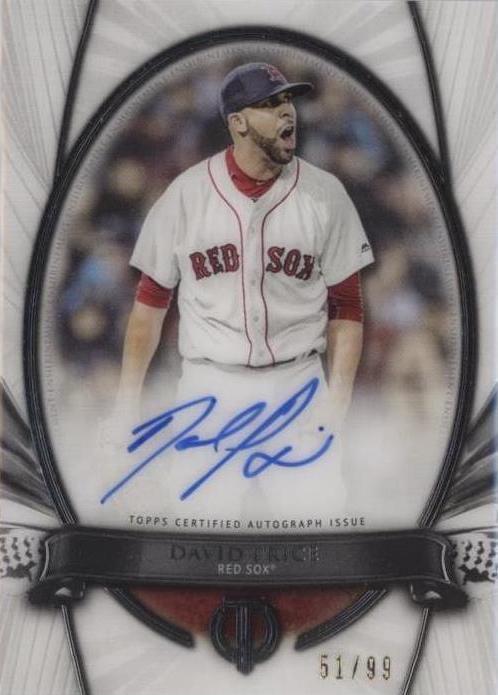 2017 Topps Tribute - David Price #TTM-DP