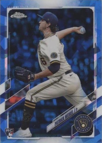 2021 Topps Chrome Update Series Sapphire Edition - Patrick Weigel #US31