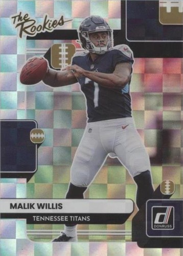 2022 Panini Donruss Malik Willis #TR-3