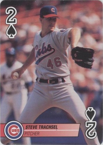 1995 Bicycle Baseball Aces Playing Cards - Steve Trachsel #2S